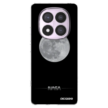 Picasee silikonska prozirna maskica za Xiaomi Redmi Note 14 Pro 4G - Moon Minimal