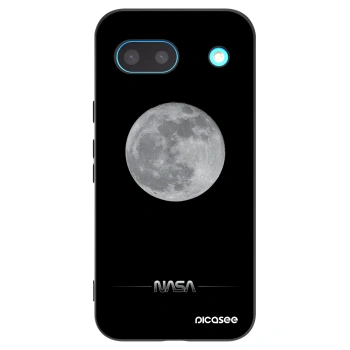 Picasee crna silikonska maskica za Google Pixel 8a - Moon Minimal