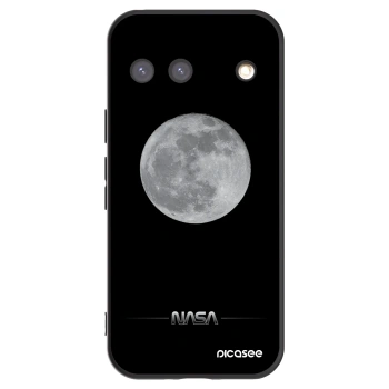 Picasee crna silikonska maskica za Google Pixel 9 - Moon Minimal