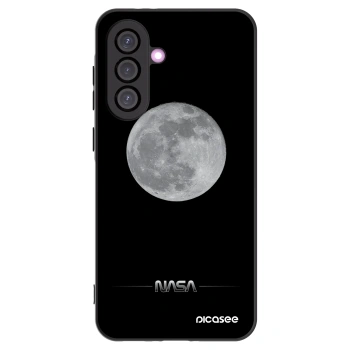 Picasee crna silikonska maskica za Samsung Galaxy A56 5G A566B - Moon Minimal
