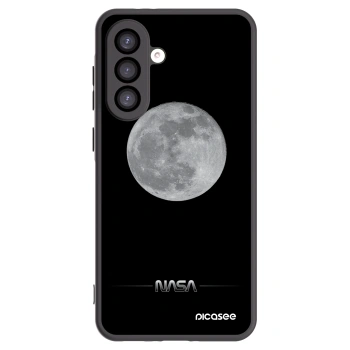 Picasee crna silikonska maskica za Samsung Galaxy A26 5G A266B - Moon Minimal