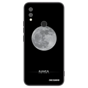 Picasee crna silikonska maskica za Xiaomi Redmi Note 7 - Moon Minimal