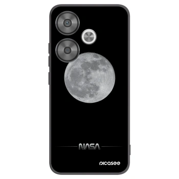 Picasee crna silikonska maskica za Xiaomi Poco F6 - Moon Minimal