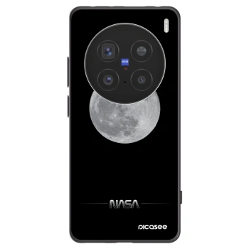 Picasee crna silikonska maskica za Vivo X200 Pro - Moon Minimal