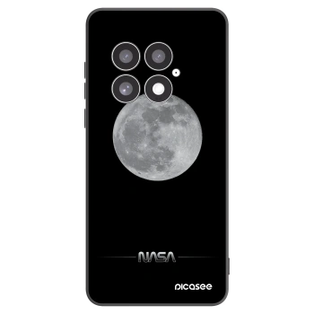 Picasee crna silikonska maskica za OnePlus 13 5G - Moon Minimal