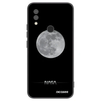Picasee crna silikonska maskica za Xiaomi Redmi 7 - Moon Minimal