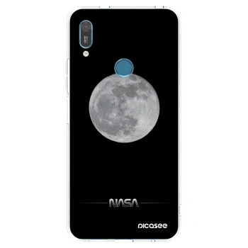 Picasee silikonska prozirna maskica za Huawei Y6 2019 - Moon Minimal
