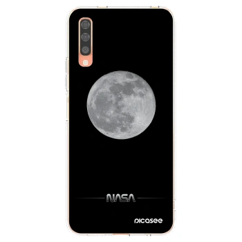 Picasee silikonska prozirna maskica za Samsung Galaxy A70 A705F - Moon Minimal