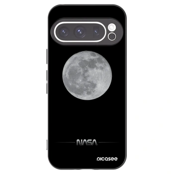 Picasee crna silikonska maskica za Google Pixel 9 Pro XL - Moon Minimal