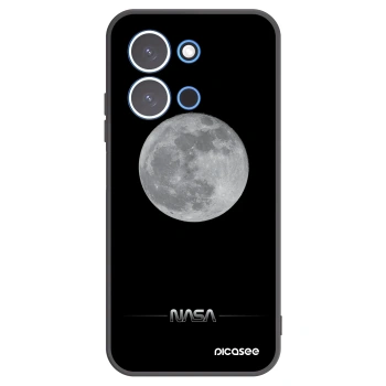 Picasee crna silikonska maskica za Xiaomi Redmi 15C 4G - Moon Minimal