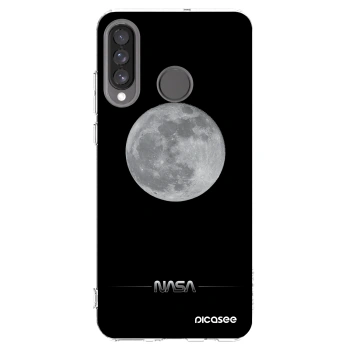 Picasee silikonska prozirna maskica za Huawei P30 Lite - Moon Minimal