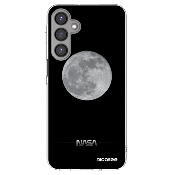 Picasee silikonska prozirna maskica za Samsung Galaxy A16 4G - Moon Minimal