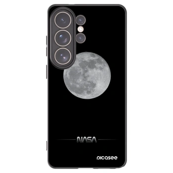 Picasee crna silikonska maskica za Samsung Galaxy S26 Ultra - Moon Minimal