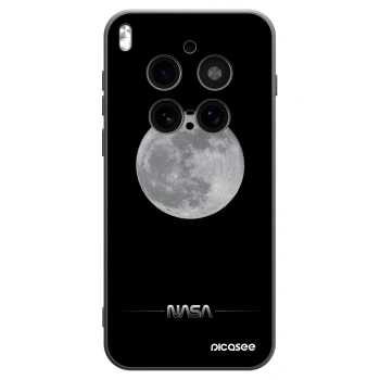 Picasee crna silikonska maskica za Vivo X300 Pro - Moon Minimal
