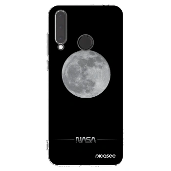 Picasee silikonska prozirna maskica za Honor 20 Lite - Moon Minimal