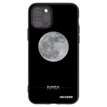Picasee crna silikonska maskica za Apple iPhone 11 Pro - Moon Minimal