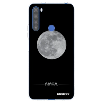Picasee silikonska prozirna maskica za Xiaomi Redmi Note 8T - Moon Minimal