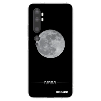 Picasee silikonska prozirna maskica za Xiaomi Mi Note 10 (Pro) - Moon Minimal