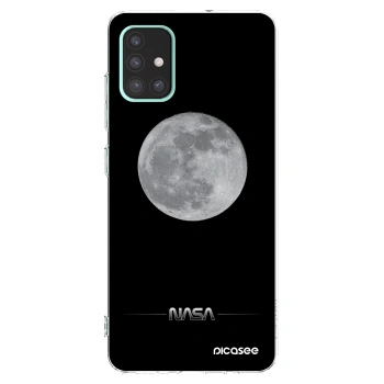 Picasee silikonska prozirna maskica za Samsung Galaxy A51 A515F - Moon Minimal
