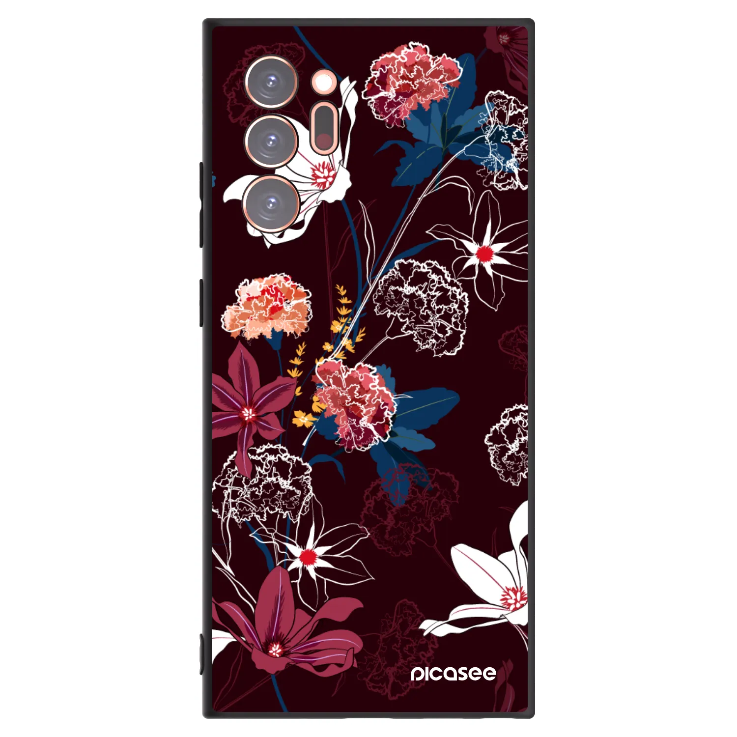 Picasee crna silikonska maskica za Samsung Galaxy Note 20 Ultra - Dark Meadow