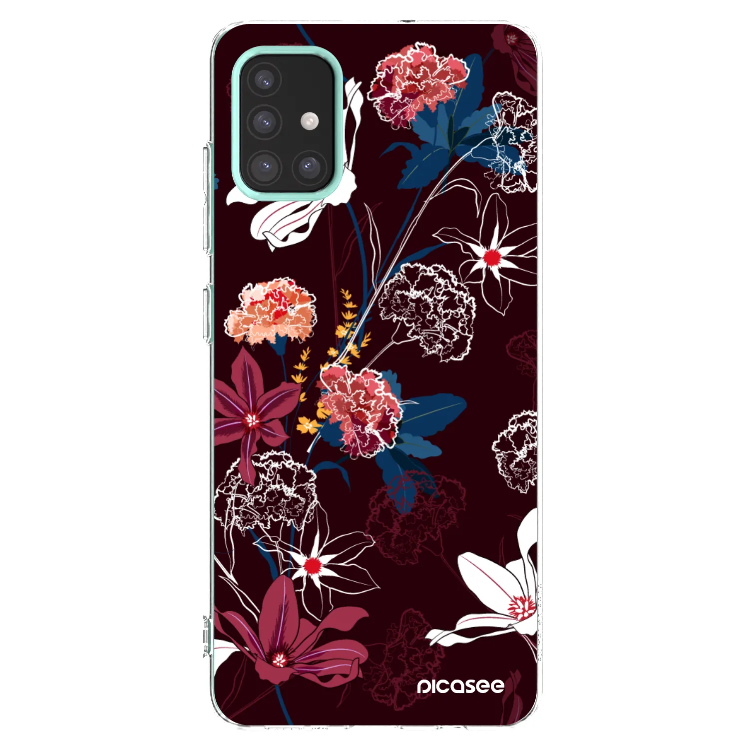 Picasee silikonska prozirna maskica za Samsung Galaxy M31s - Dark Meadow