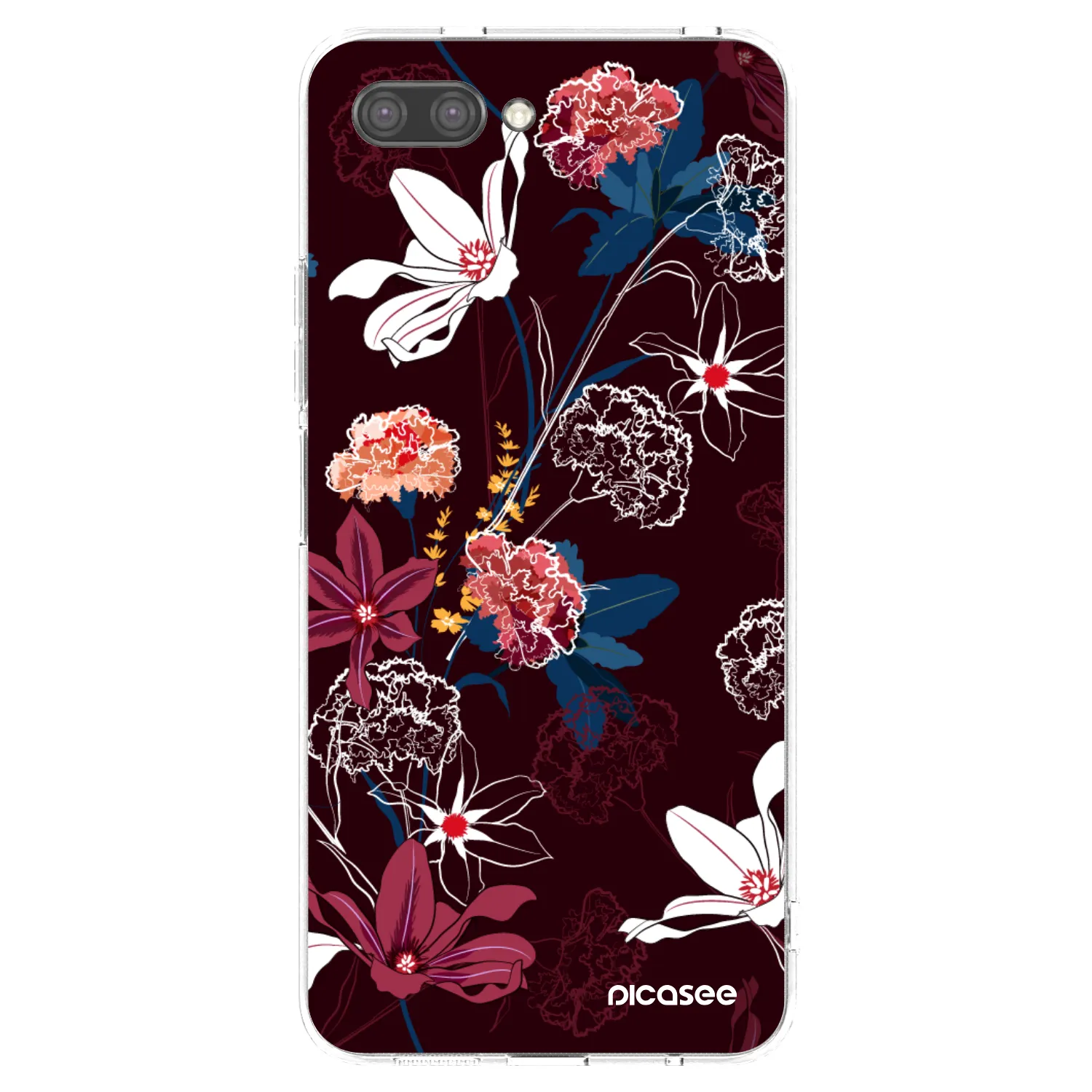Picasee silikonska prozirna maskica za Honor 10 - Dark Meadow