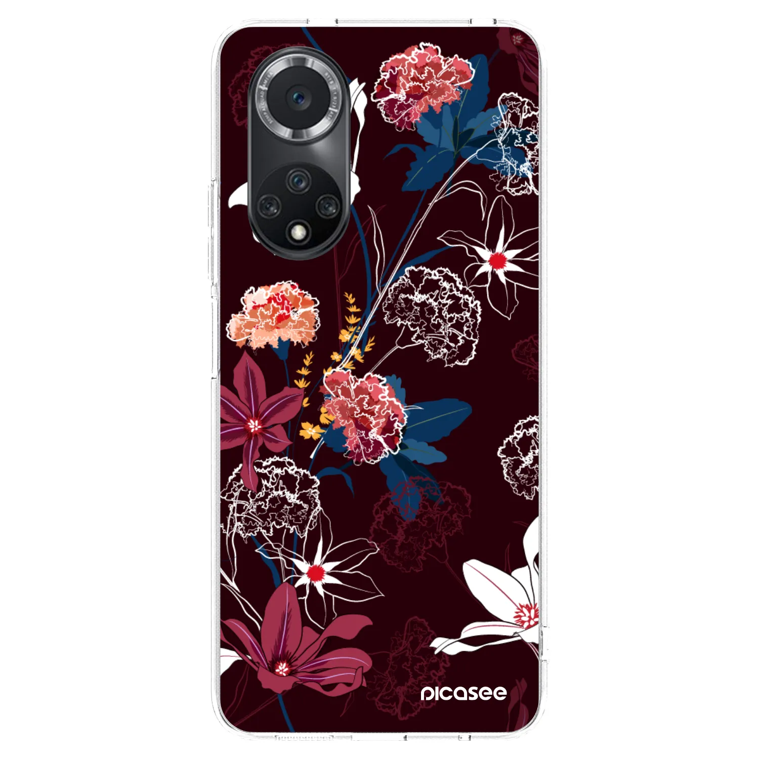 Picasee silikonska prozirna maskica za Huawei Nova 9 SE - Dark Meadow