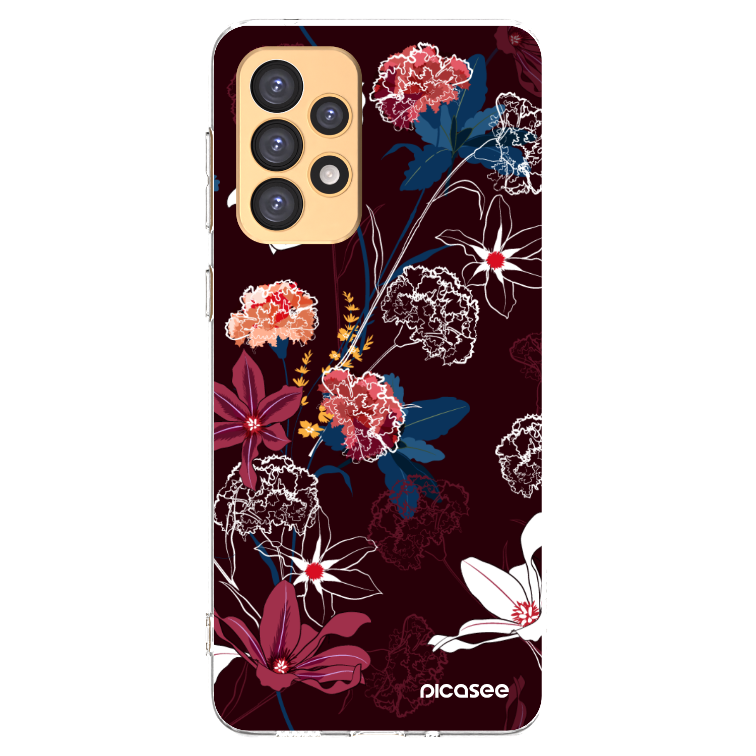 Picasee silikonska prozirna maskica za Samsung Galaxy A33 5G A336 - Dark Meadow