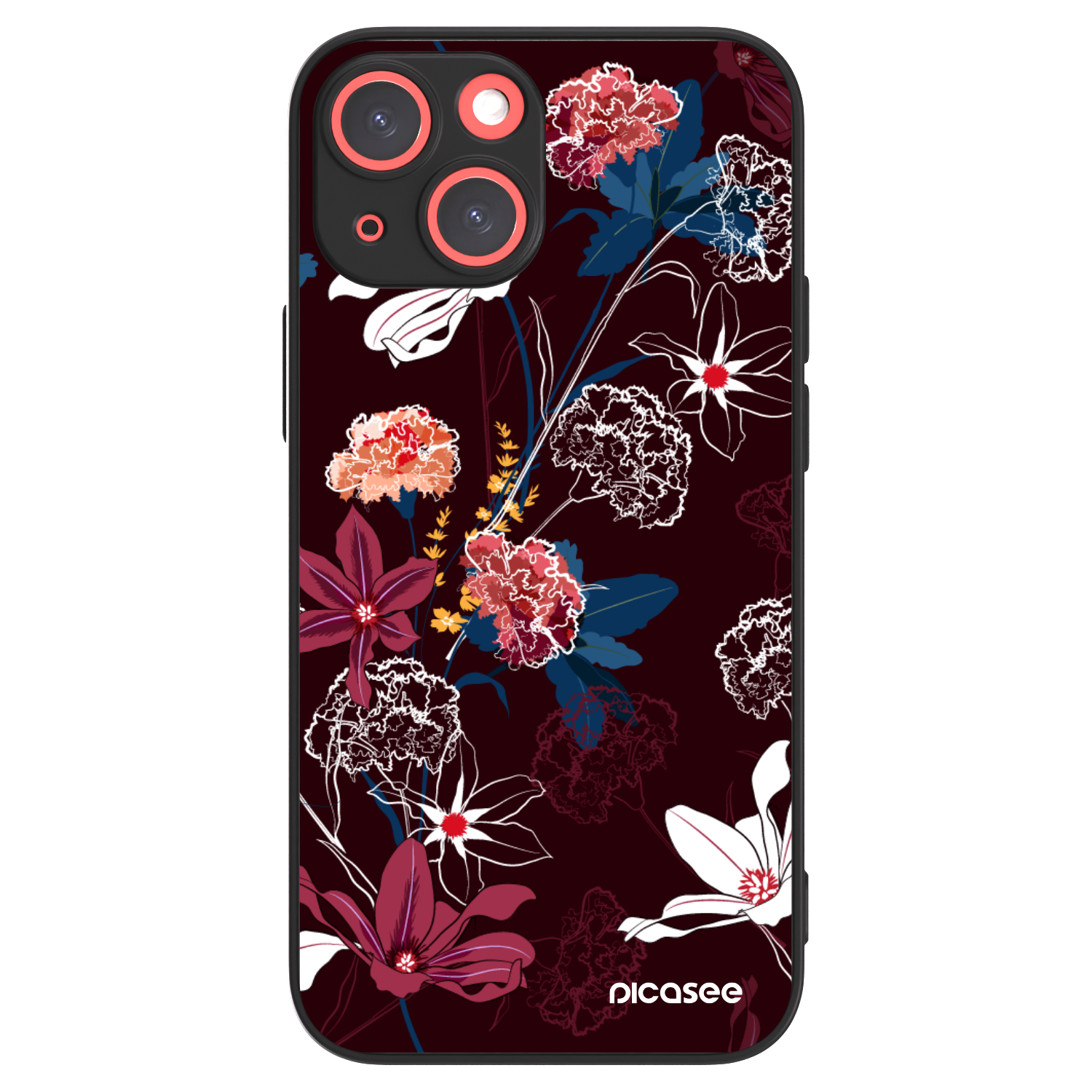 Picasee ULTIMATE CASE MagSafe za Apple iPhone 13 mini - Dark Meadow