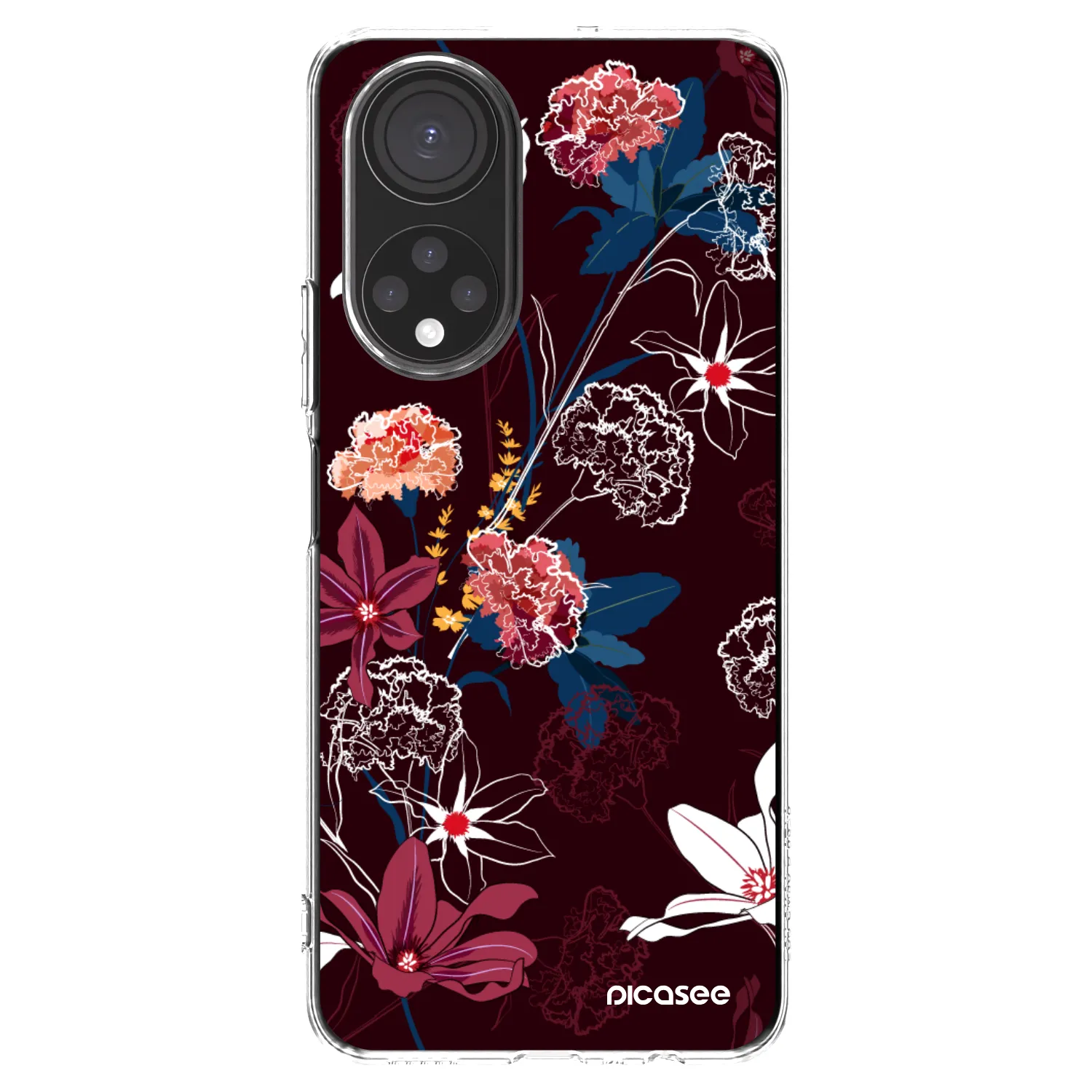 Picasee silikonska prozirna maskica za Honor X7 - Dark Meadow