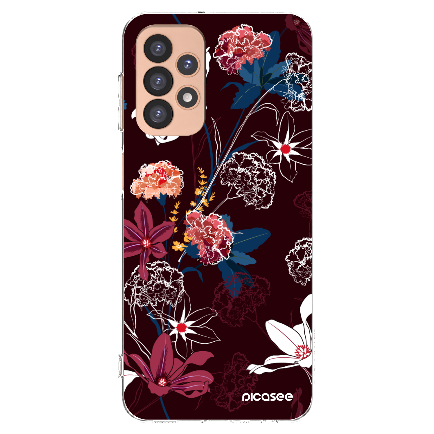 Picasee silikonska prozirna maskica za Samsung Galaxy A23 A236B 5G - Dark Meadow