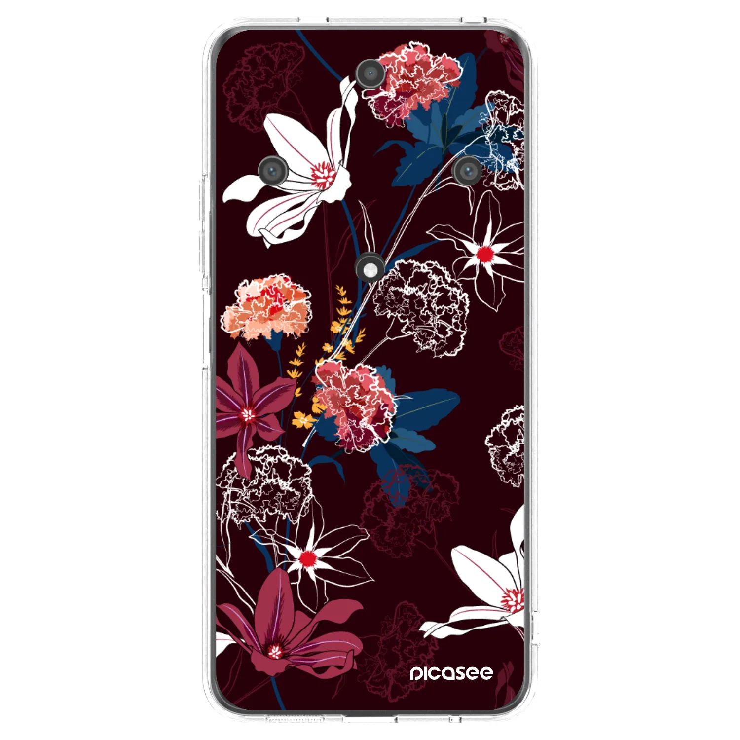 Picasee silikonska prozirna maskica za Honor Magic5 Lite 5G - Dark Meadow