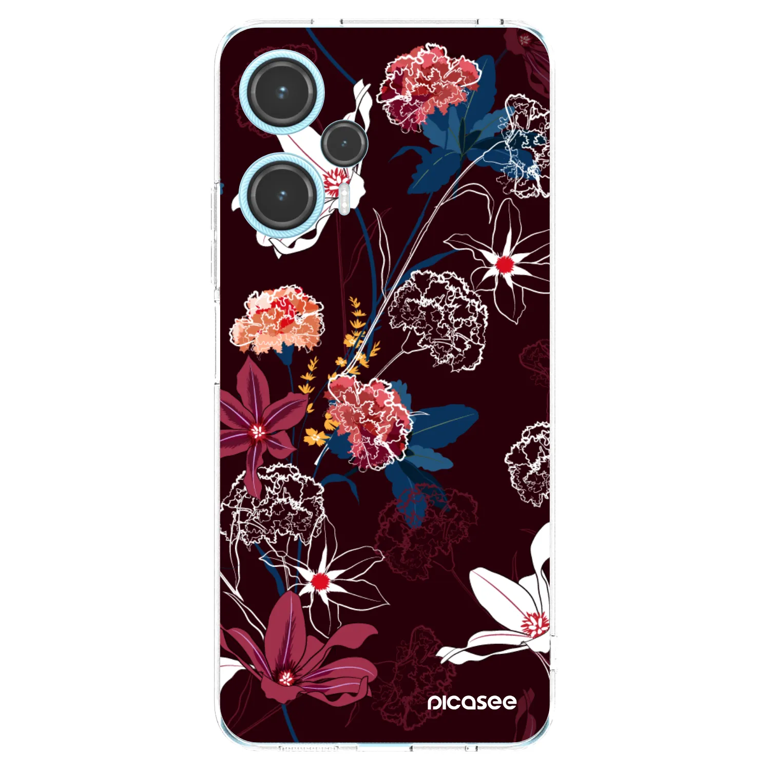 Picasee silikonska prozirna maskica za Xiaomi Poco F5 - Dark Meadow