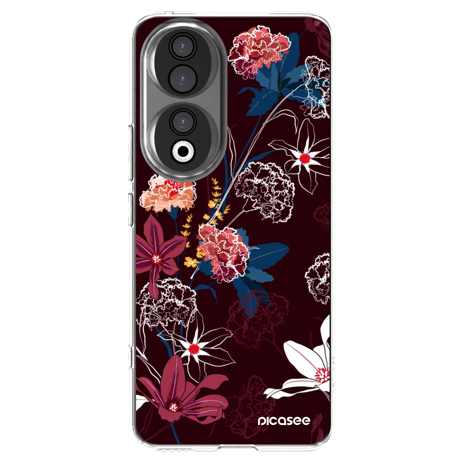 Picasee silikonska prozirna maskica za Honor 90 5G - Dark Meadow