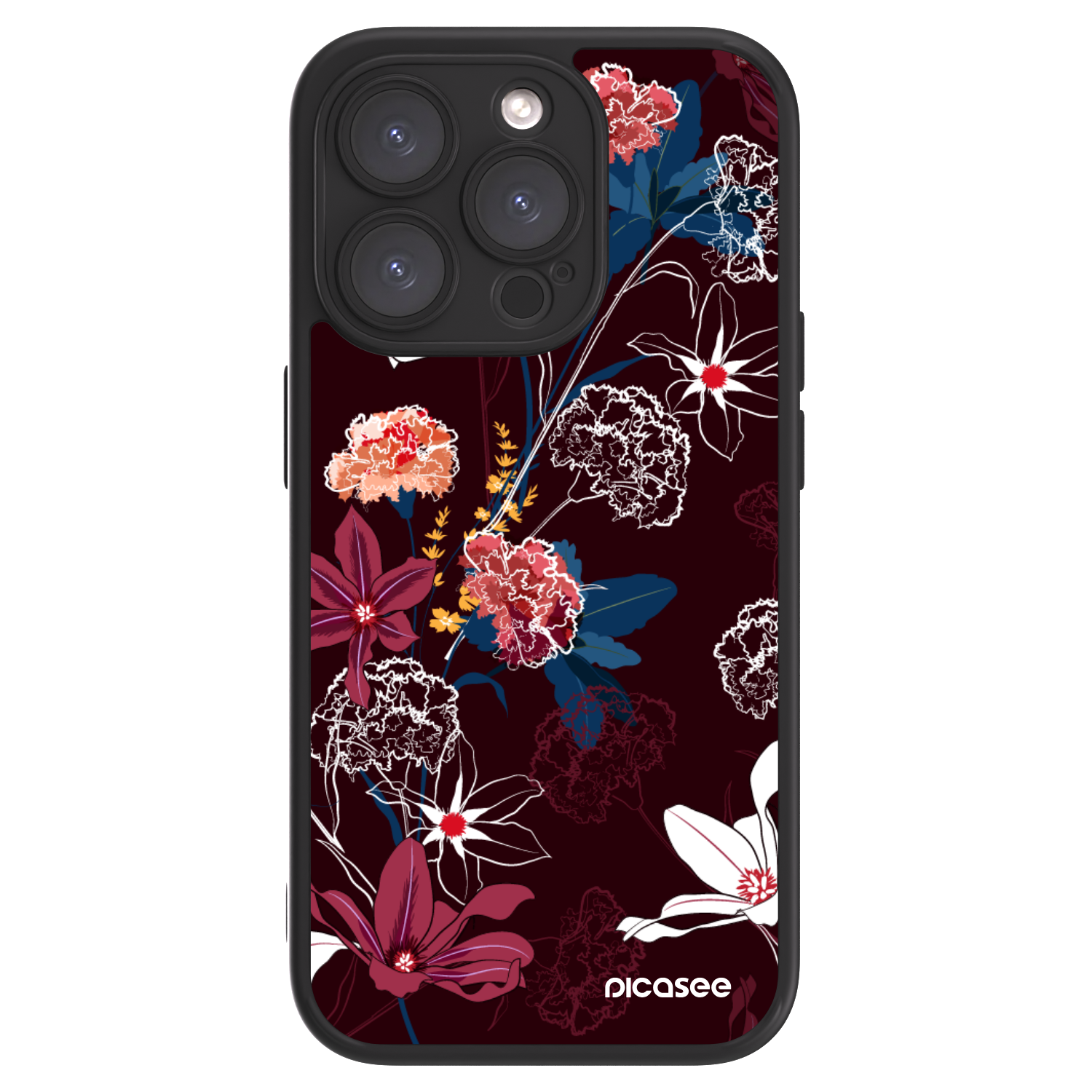 Picasee ULTIMATE CASE MagSafe za Apple iPhone 15 Pro - Dark Meadow