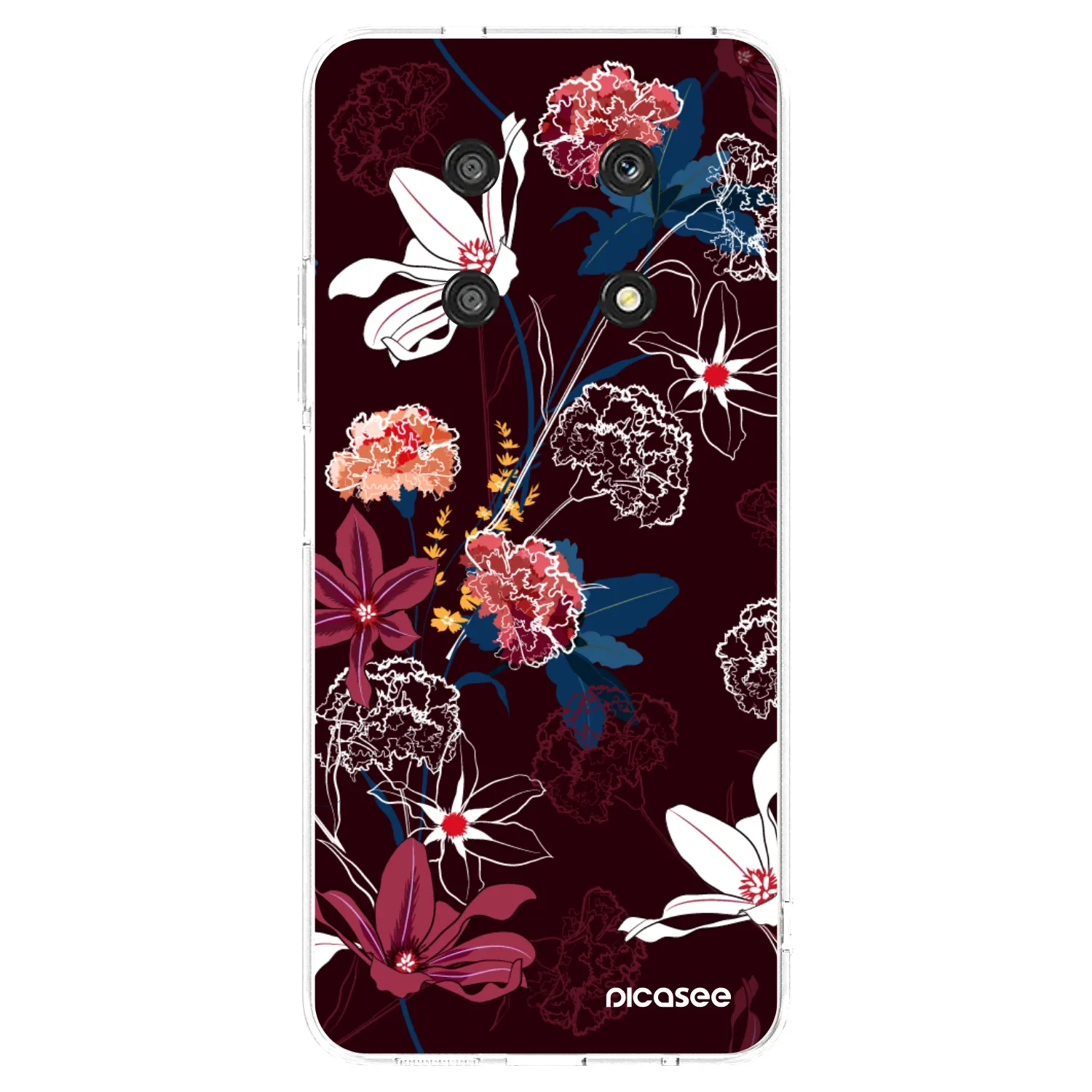 Picasee silikonska prozirna maskica za Honor Magic4 Lite 5G - Dark Meadow