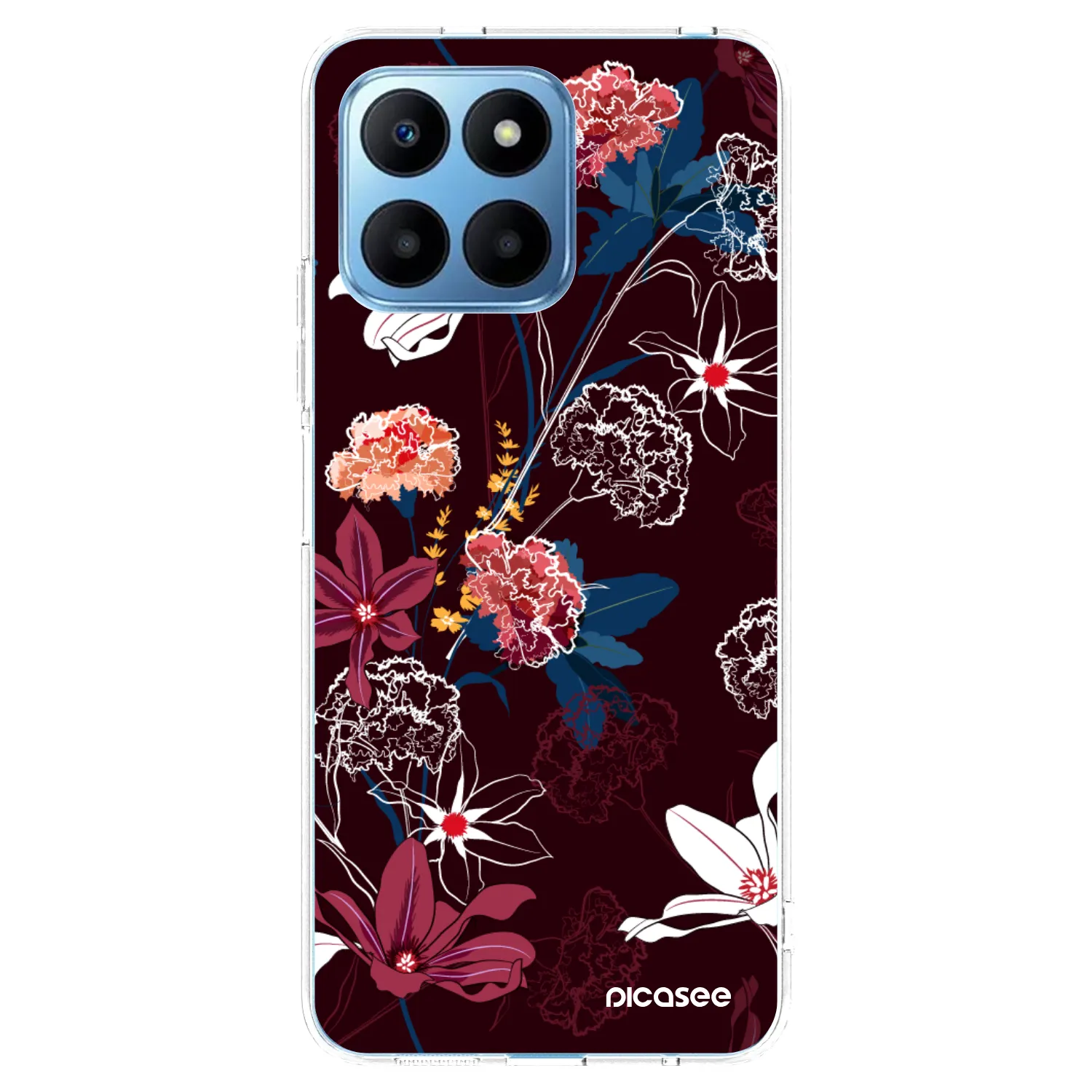 Picasee silikonska prozirna maskica za Honor 70 Lite - Dark Meadow
