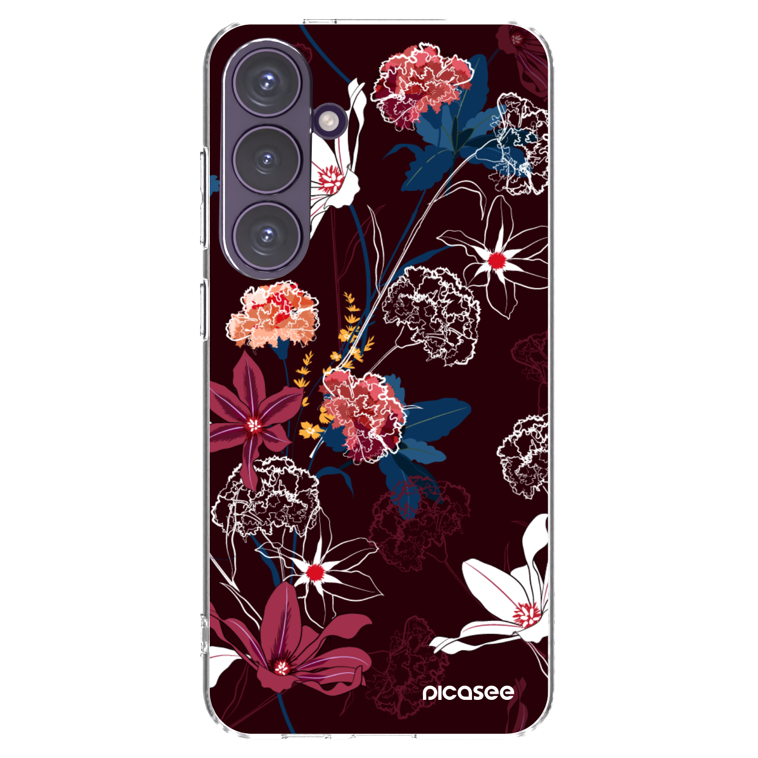 Picasee silikonska prozirna maskica za Samsung Galaxy S24+ S926B 5G - Dark Meadow