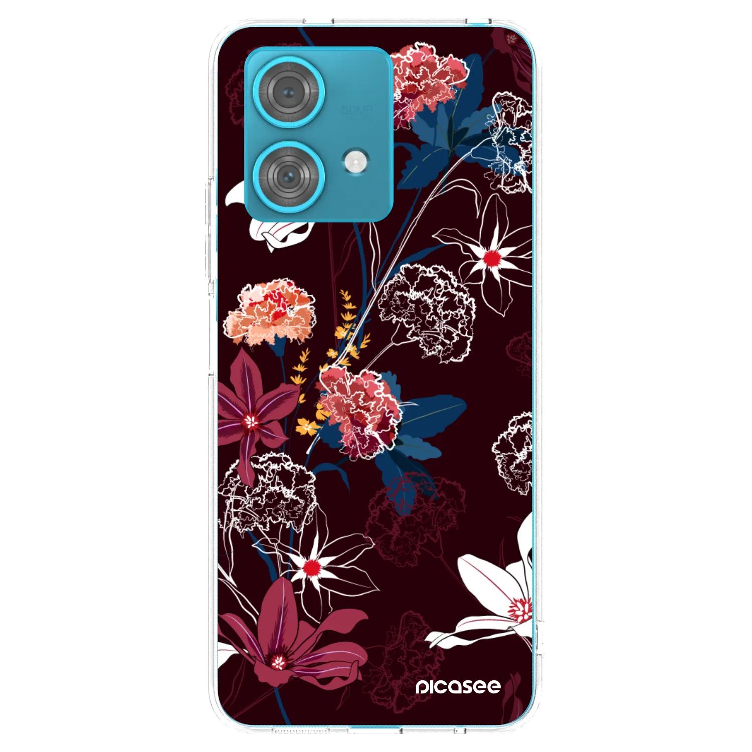 Picasee silikonska prozirna maskica za Motorola Edge 40 Neo - Dark Meadow