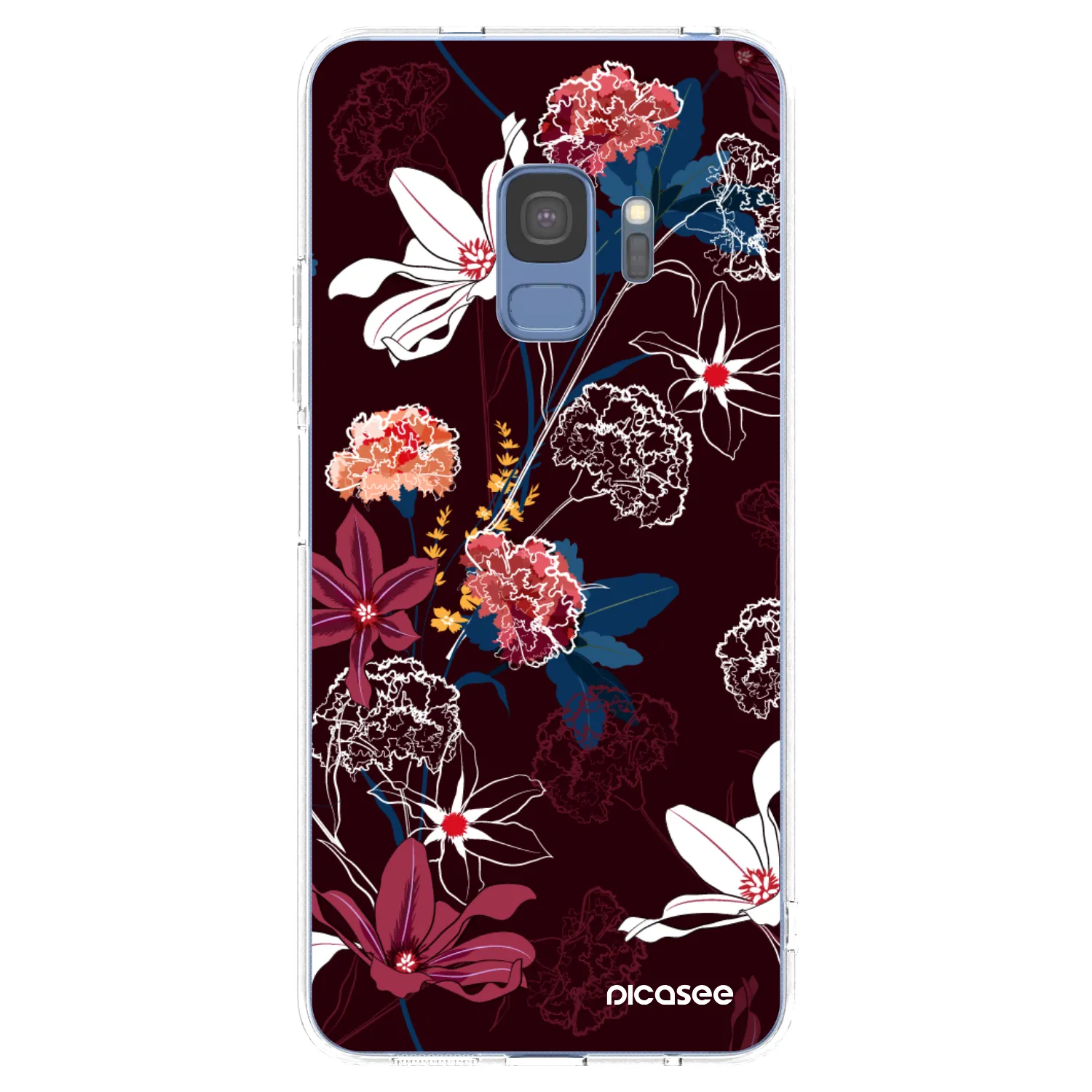 Picasee silikonska prozirna maskica za Samsung Galaxy S9 G960F - Dark Meadow