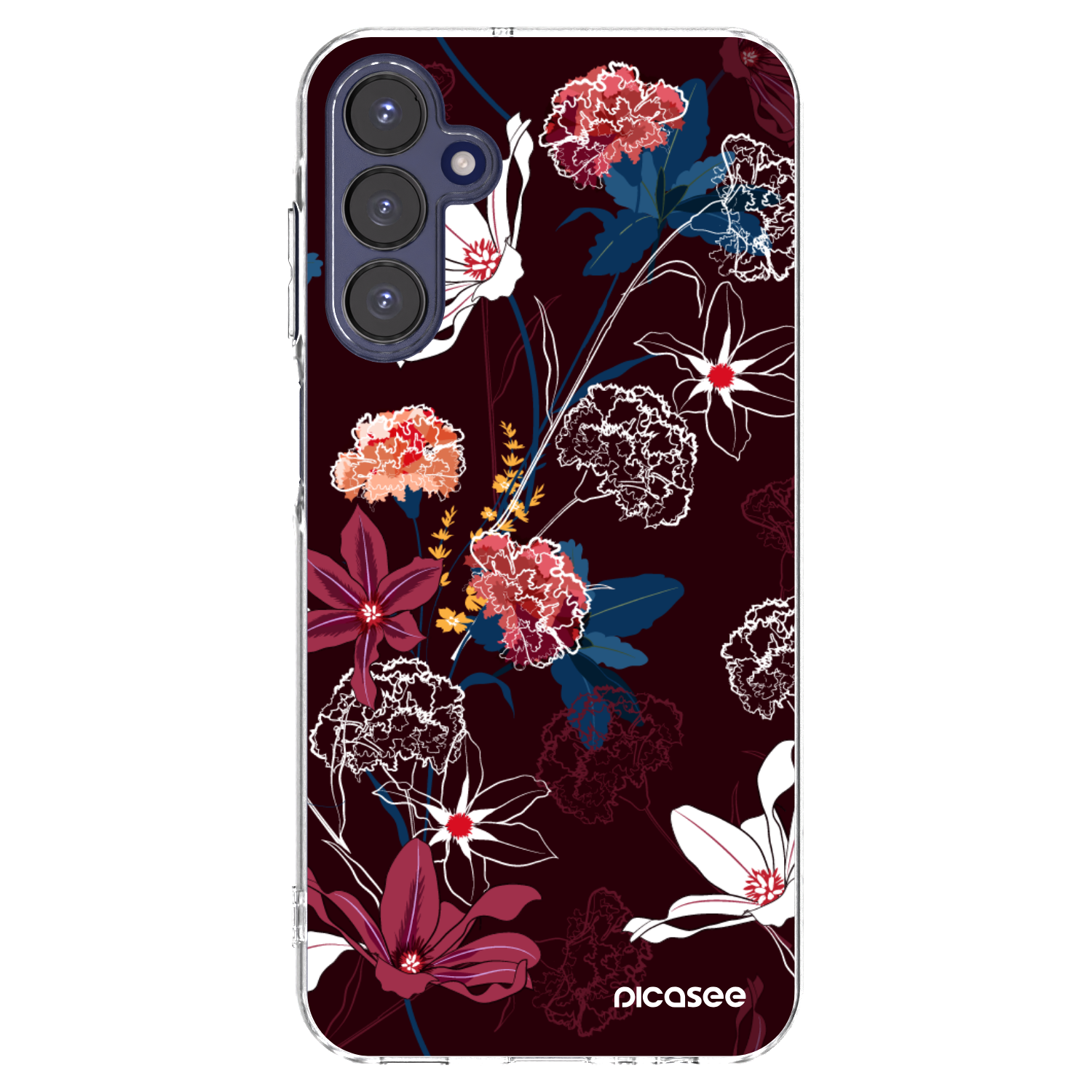 Picasee silikonska prozirna maskica za Samsung Galaxy A15 A155F 4G - Dark Meadow