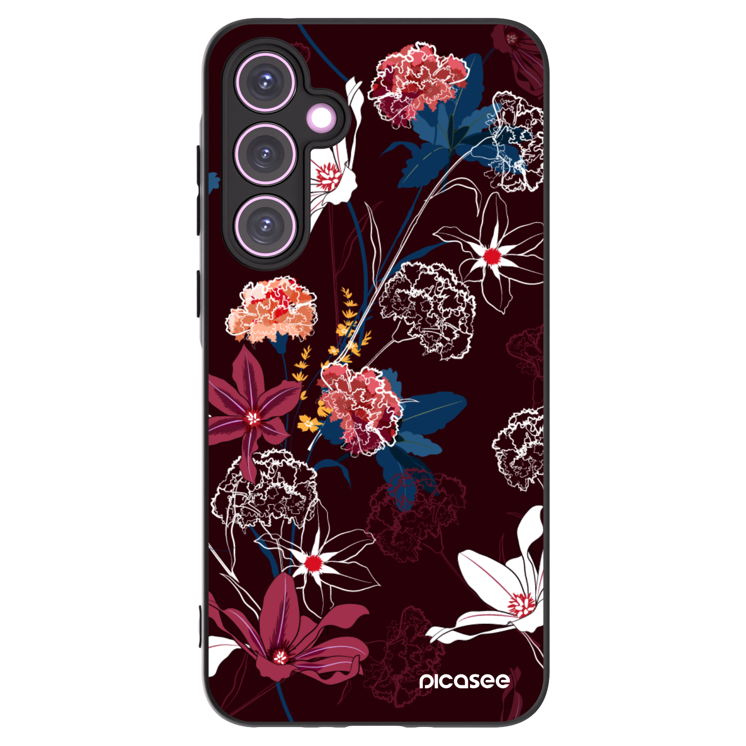 Picasee crna silikonska maskica za Samsung Galaxy A35 5G A356B - Dark Meadow