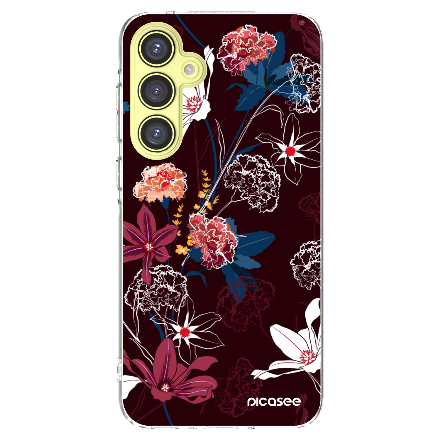 Picasee silikonska prozirna maskica za Samsung Galaxy A35 5G A356B - Dark Meadow