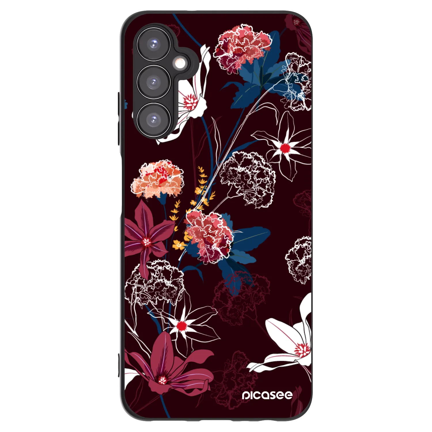 Picasee crna silikonska maskica za Samsung Galaxy A05s A057G - Dark Meadow