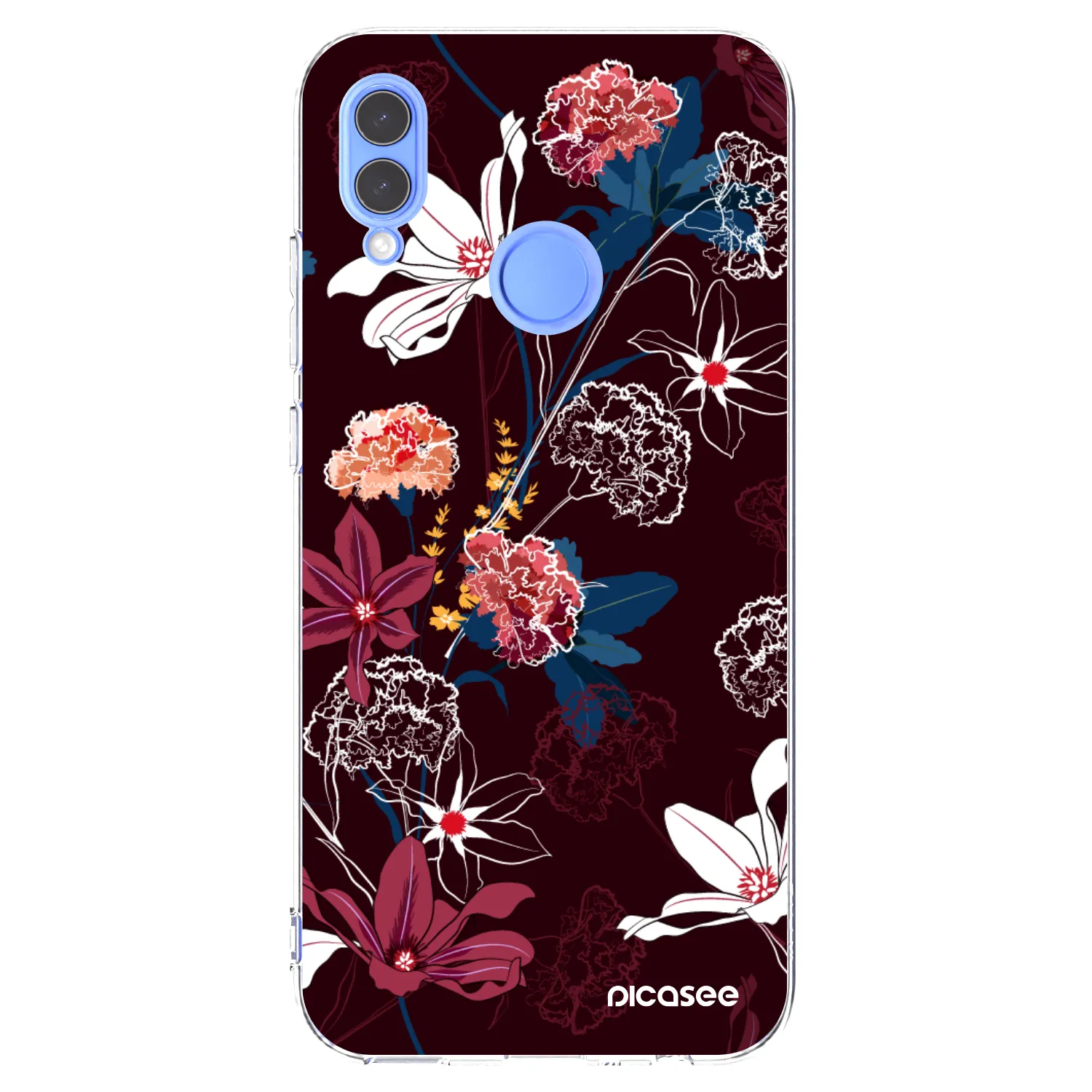 Picasee silikonska prozirna maskica za Honor 10 Lite - Dark Meadow