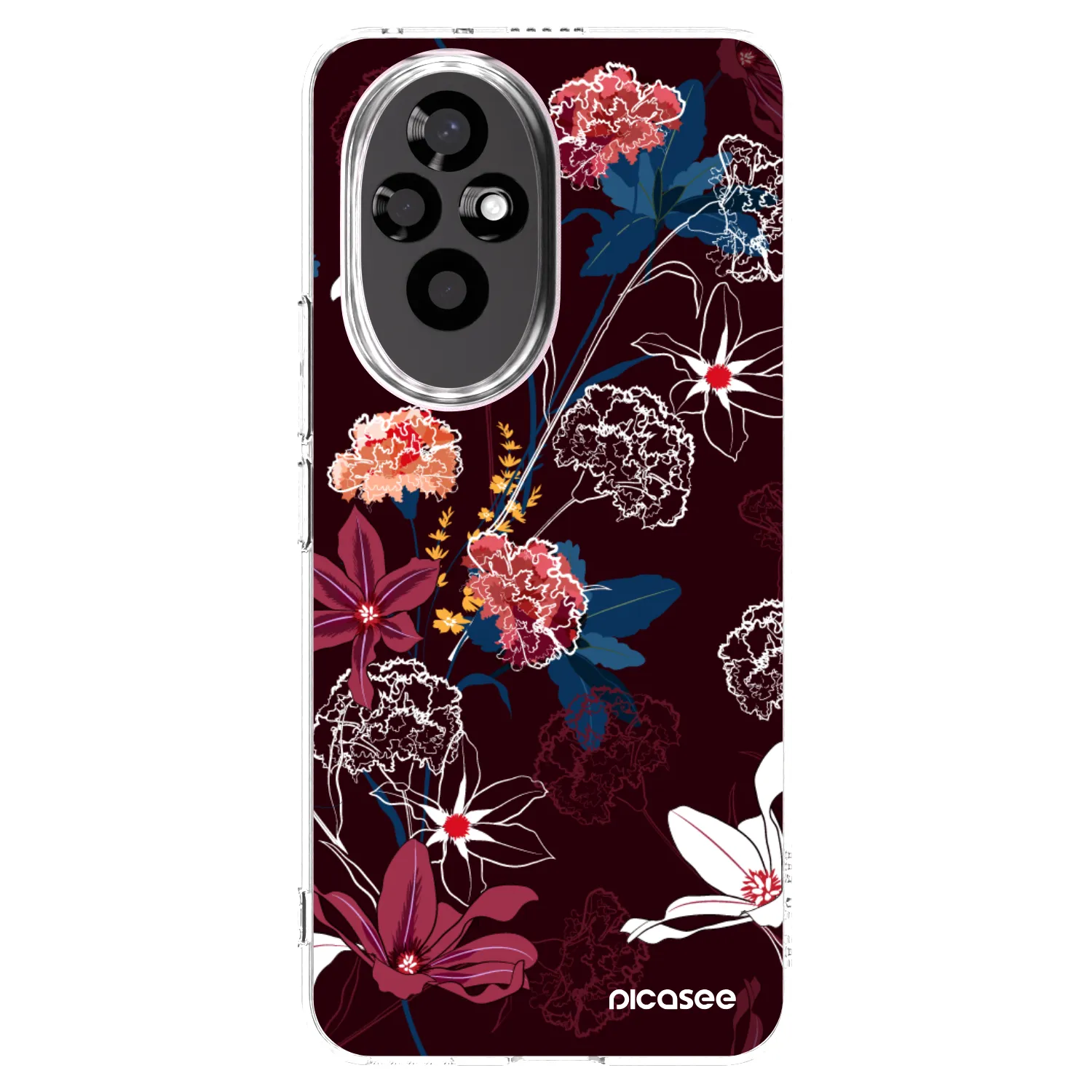 Picasee silikonska prozirna maskica za Honor 200 5G - Dark Meadow