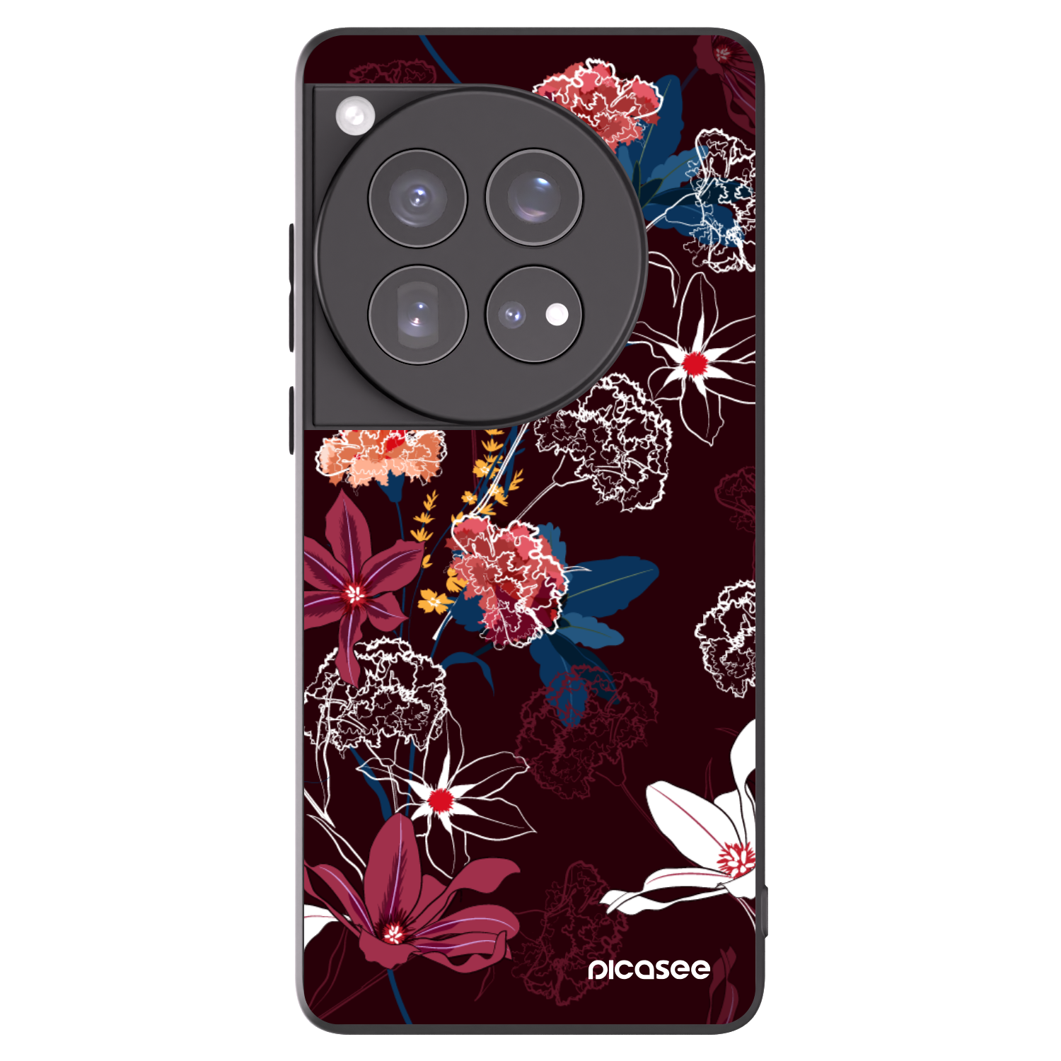 Picasee crna silikonska maskica za OnePlus 12 5G - Dark Meadow