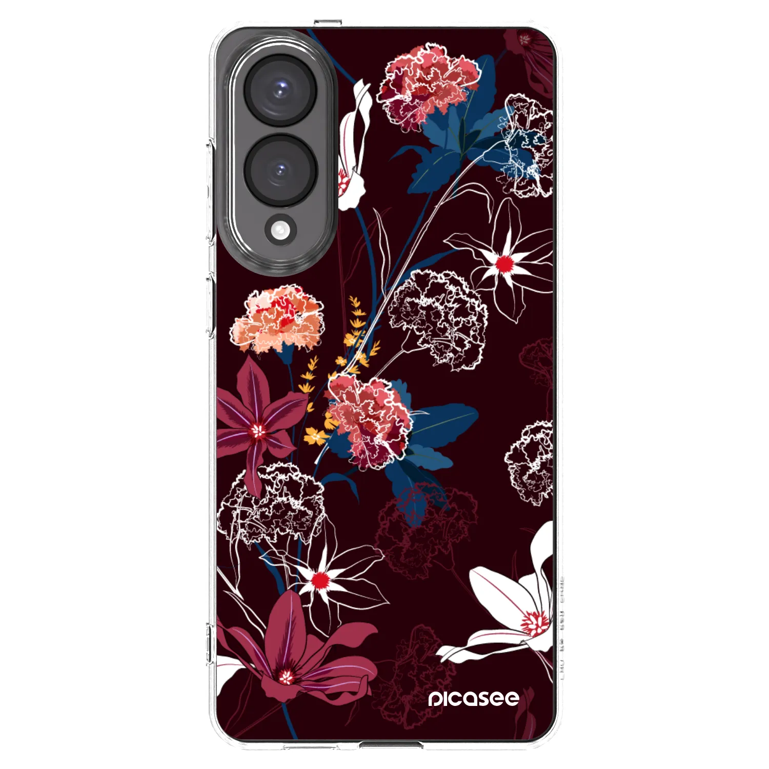 Picasee silikonska prozirna maskica za Samsung Galaxy S25 Edge 5G - Dark Meadow