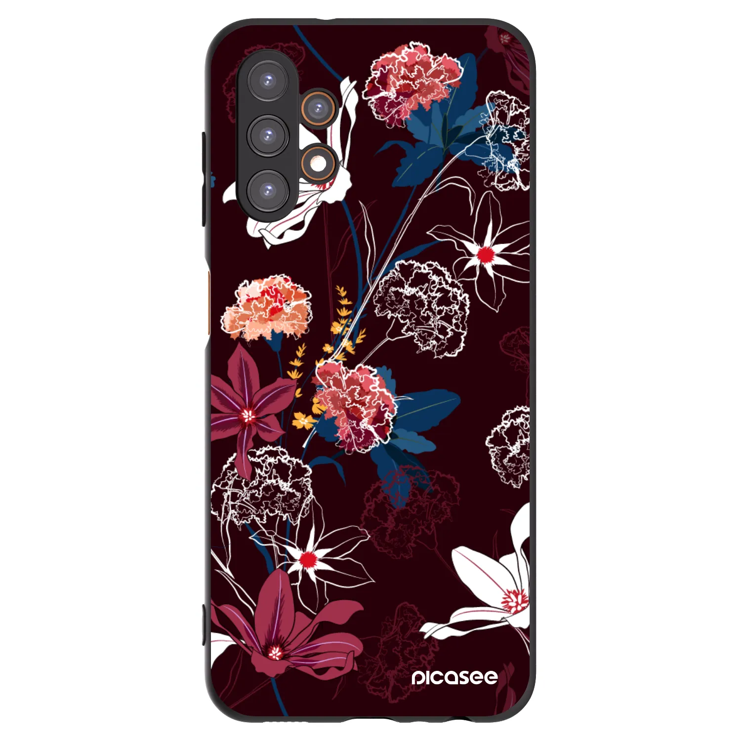 Picasee crna silikonska maskica za Samsung Galaxy A13 5G - Dark Meadow