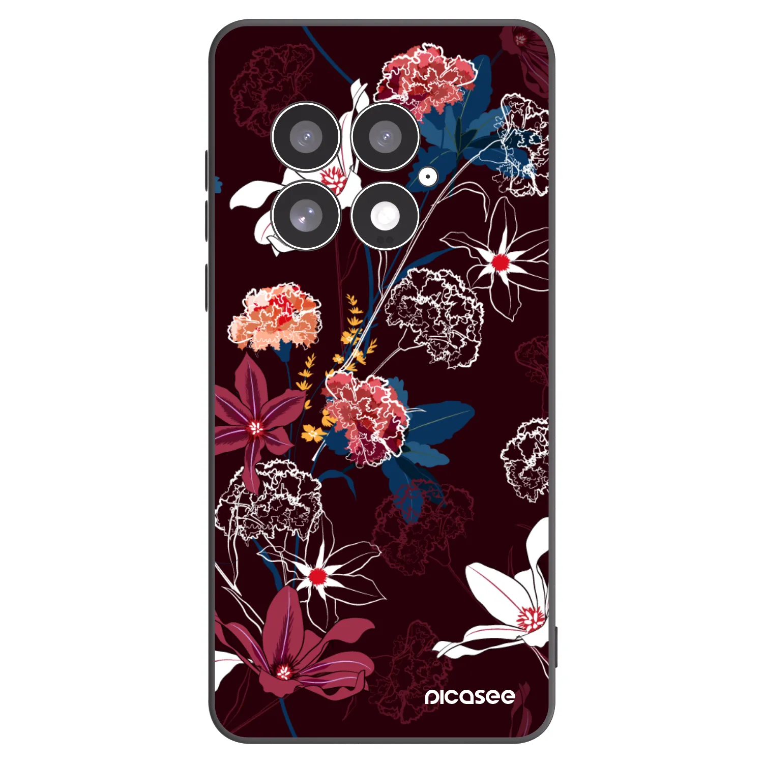 Picasee crna silikonska maskica za OnePlus 13 5G - Dark Meadow